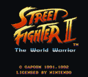 street fighter 2 logo