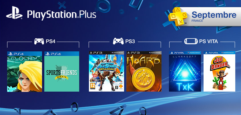 Les jeux Playstation Plus gratuits pour le mois de juillet 2014