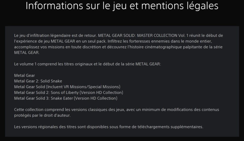 Alerte aux fans de Metal Gear Solid : deux nouveaux jeux en préparation !