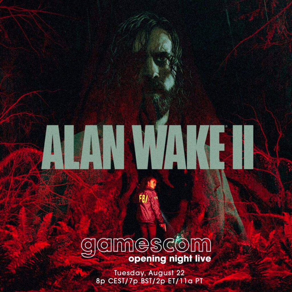 Alan Wake 2 se dévoile en exclusivité à la GamesCom !