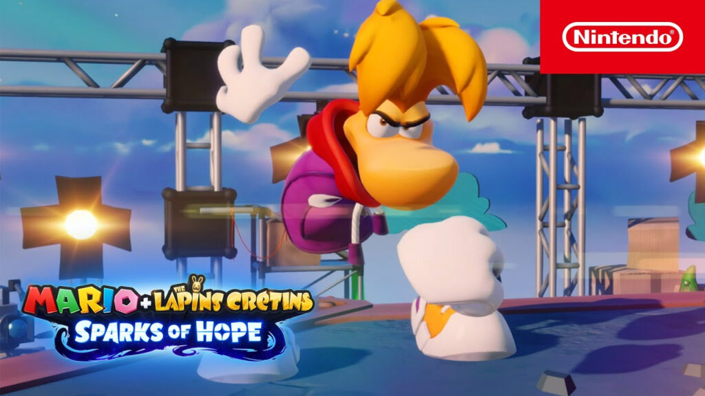 Voyagez dans l'espace avec Mario, les Lapins Crétins et Rayman dans Sparks of Hope !