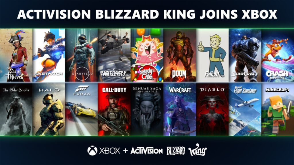 Microsoft acquiert Activision Blizzard : une révolution dans l'univers des jeux vidéo !