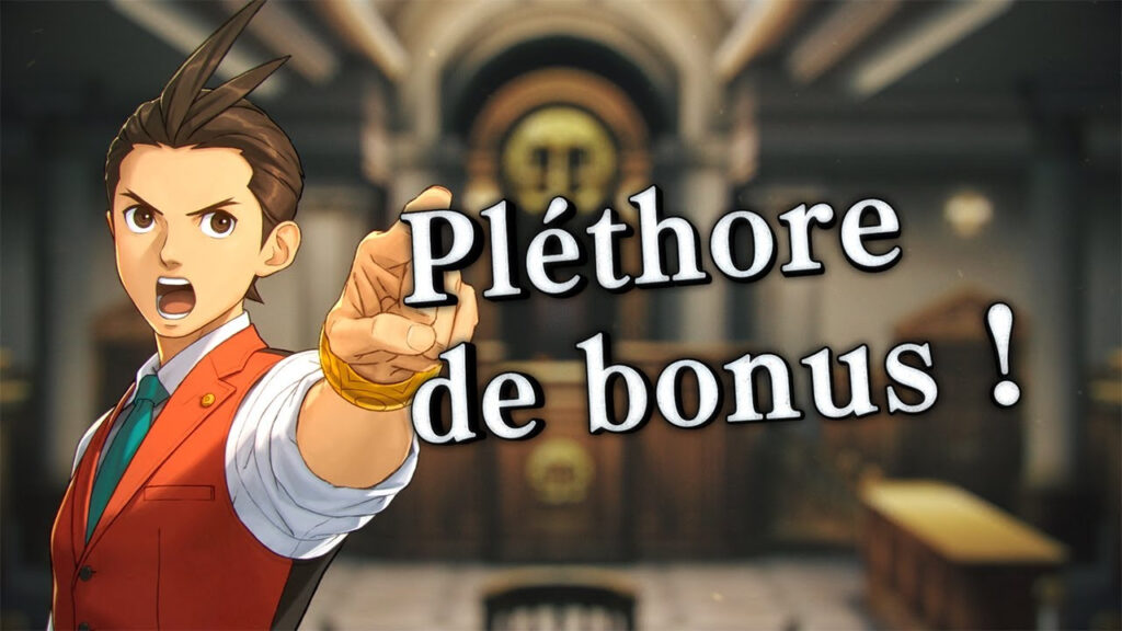 Découvrez les bonus de la trilogie Apollo Justice