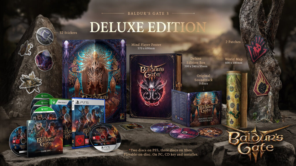 Baldur's Gate III : la version physique officielle pour tous les supports !
