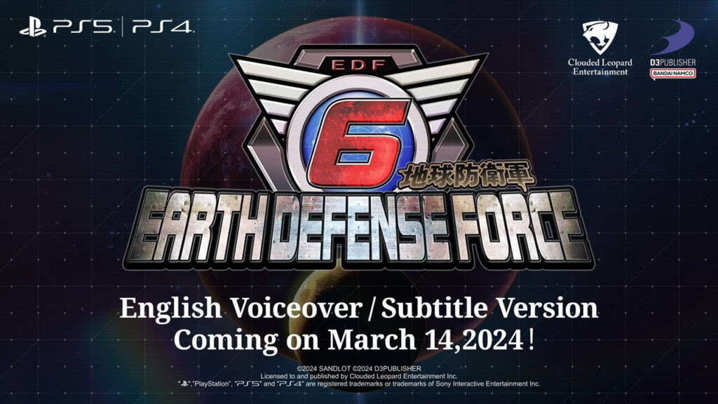 Earth Defense Force 6 : Retard imprévu en Europe Earth Defense Force 6 : Retard imprévu en Europe