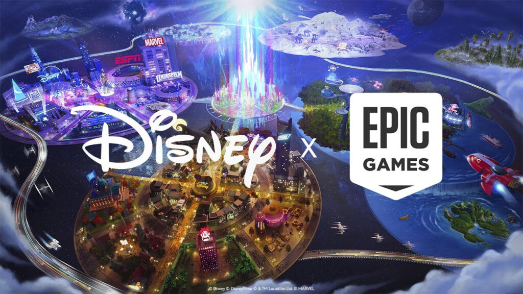 Fortnite et Disney collaborent pour un deal à 1,5 milliard de dollars