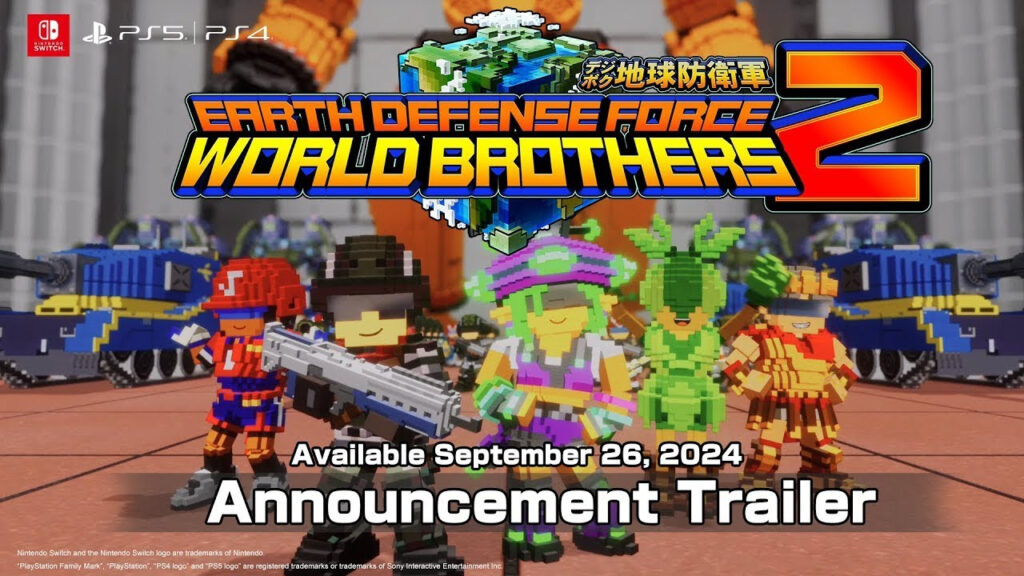 Earth Defense Force WB2 : date de sortie en Europe dévoilée