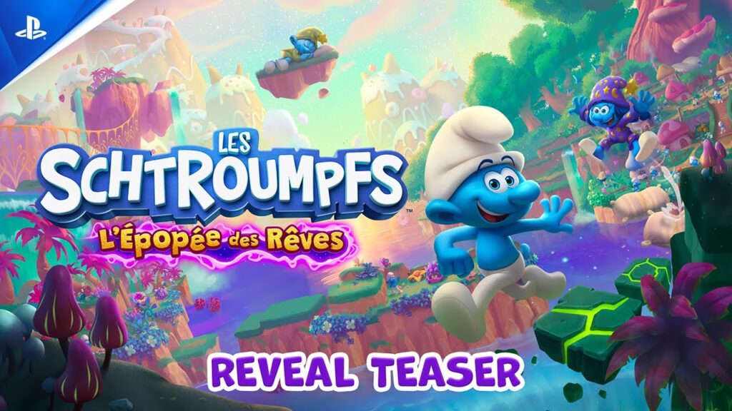 Microids annonce un nouveau jeu Schtroumpfs : l'Épopée des Rêves