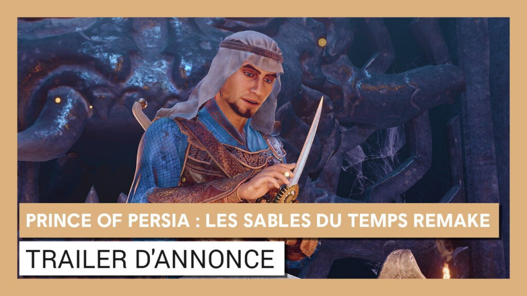 Chantier Prince of Persia : Les Sables du Temps Remake rebooté en 2022