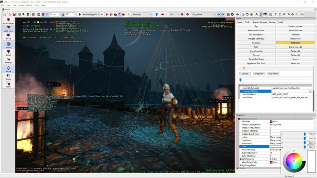 The Witcher 3 : ouverture aux mods avec le REDKit sur PC via Steam