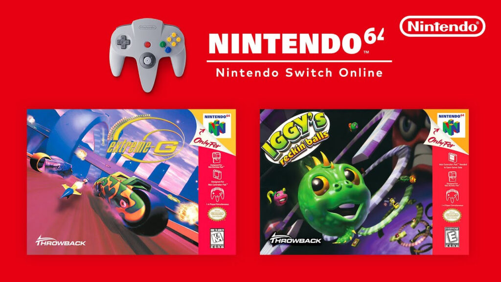 NSO+ : Nouveaux jeux Nintendo 64 ajoutés au catalogue, dont Extreme-G