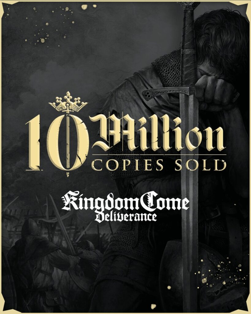 Kingdom come : deliverance ii dépasse 3 millions de ventes en moins de 3 mois