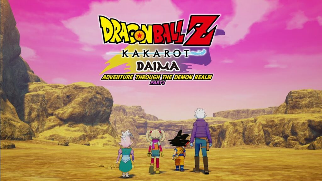 L'arc daima arrive dans dragon ball z : kakarot L'arc daima arrive dans dragon ball z : kakarot