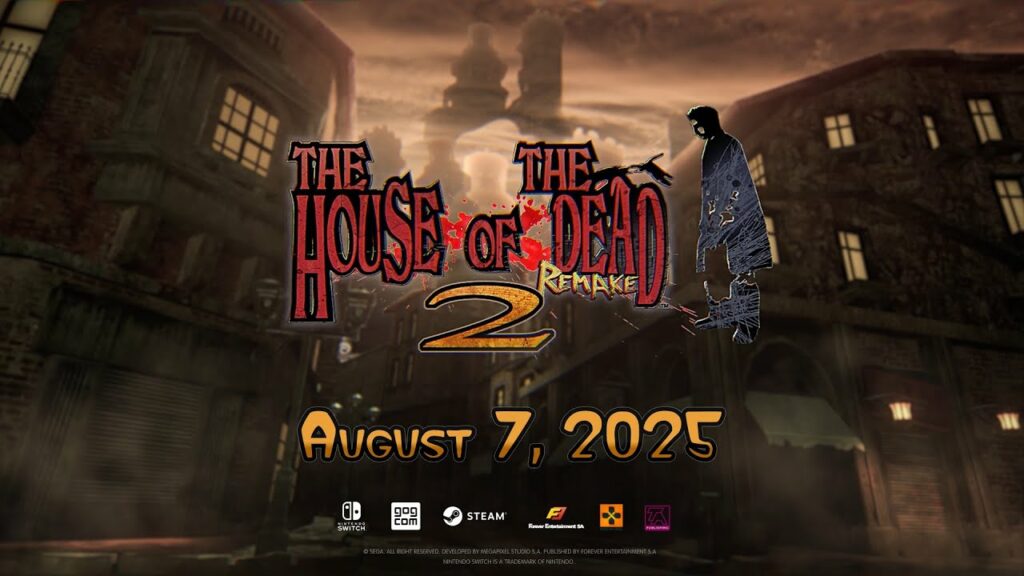 The house of the dead 2 remake reporté au 7 août sur pc et switch The house of the dead 2 remake reporté au 7 août sur pc et switch