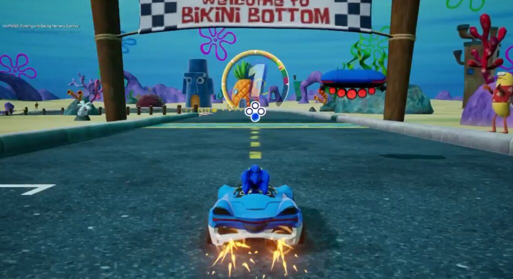 Sonic racing crossworlds inclut des personnages de nickelodeon