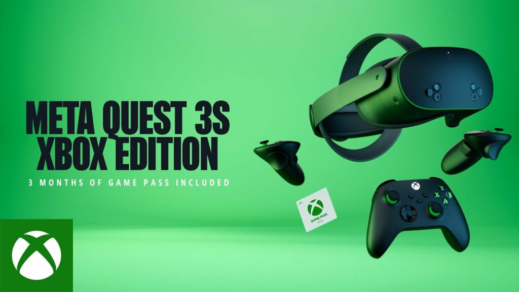 Lancement du meta quest 3s xbox edition Lancement du meta quest 3s xbox edition