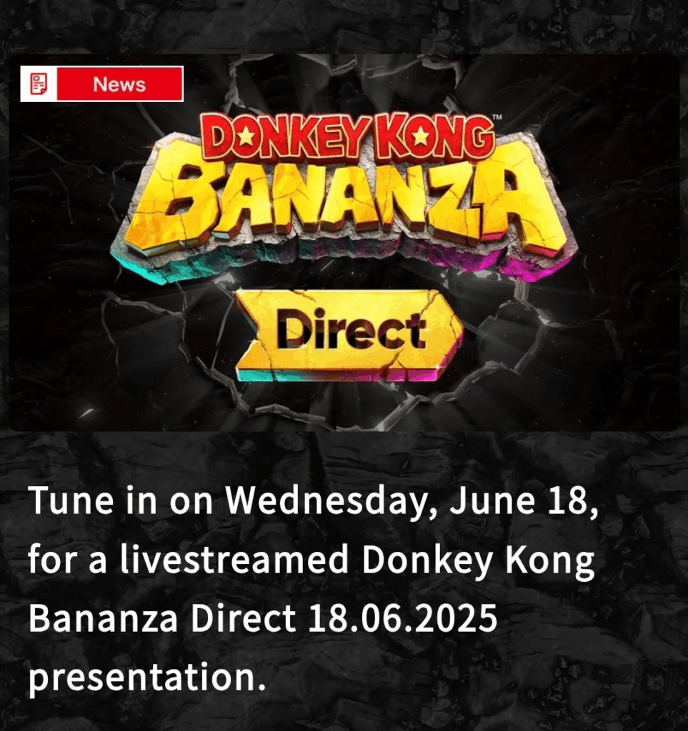 Donkey kong bananza dévoilé ce mercredi