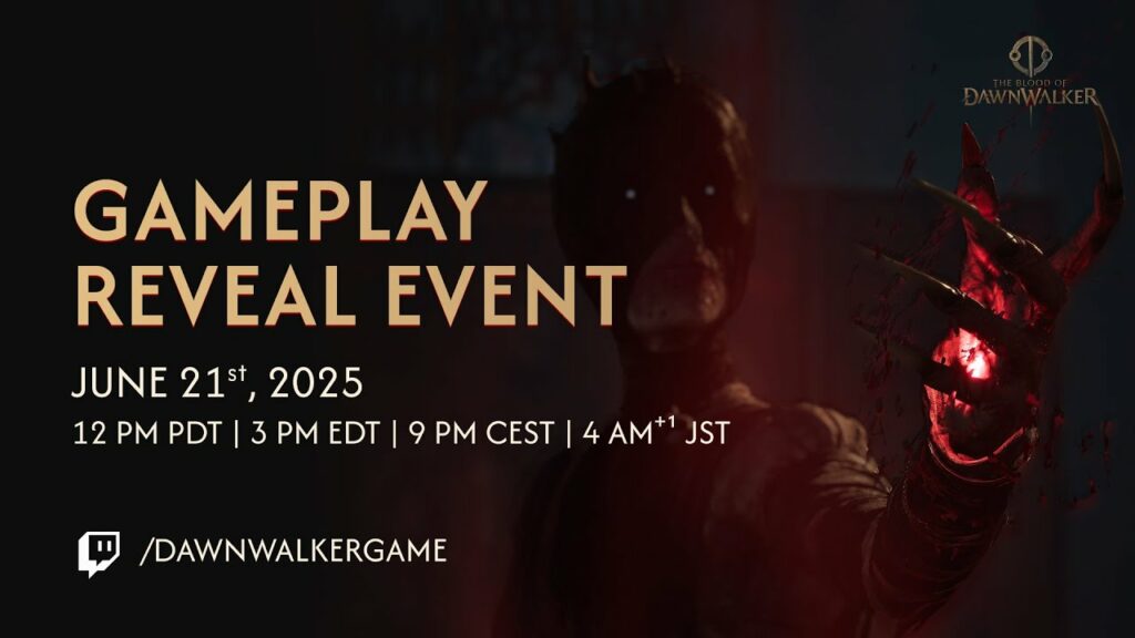 Présentation de The Blood of Dawnwalker ce samedi Présentation de The Blood of Dawnwalker ce samedi