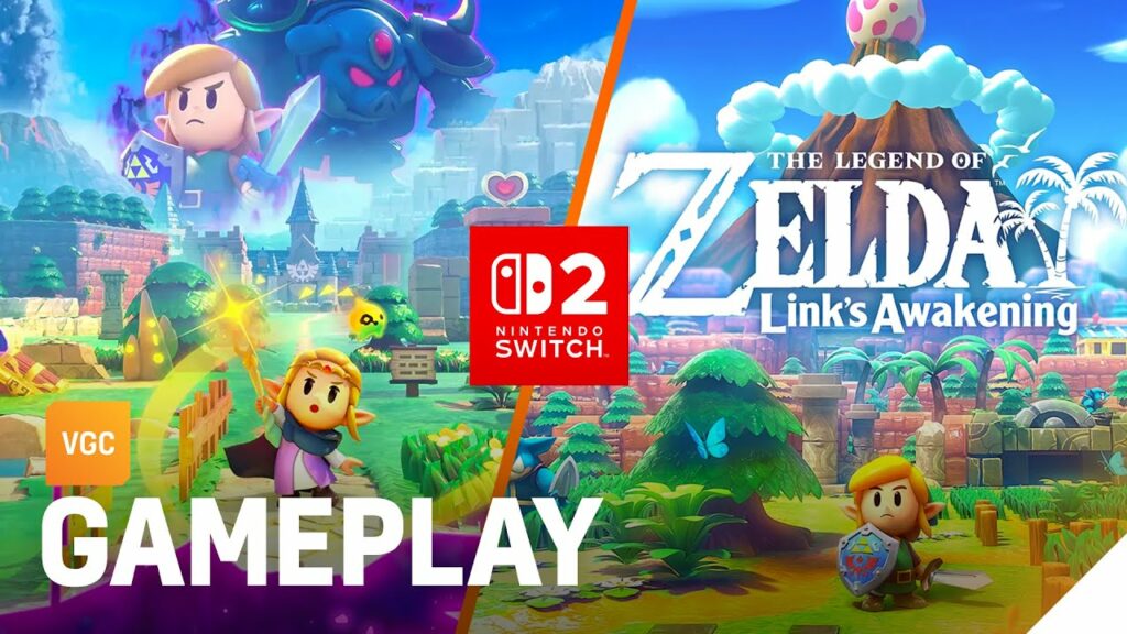 Aperçu de la rétrocompatibilité de la switch 2 avec mario et zelda Aperçu de la rétrocompatibilité de la switch 2 avec mario et zelda