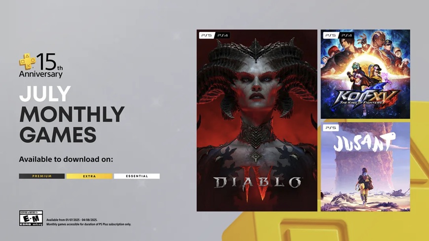 Ps plus essential de juillet : jeux à télécharger