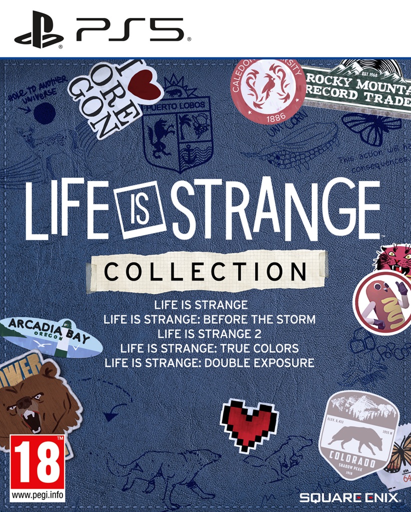 Compilation de life is strange en boite sur ps5