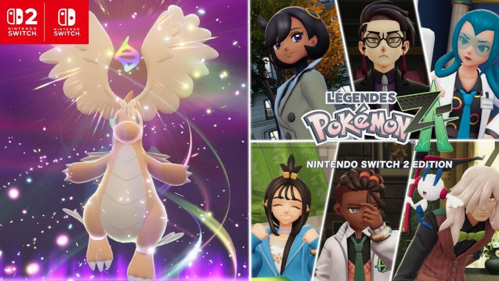 Légendes pokémon z-a : bande-annonce et nouveau bundle switch 2