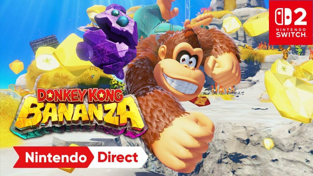 Donkey kong bananza développé en interne par nintendo