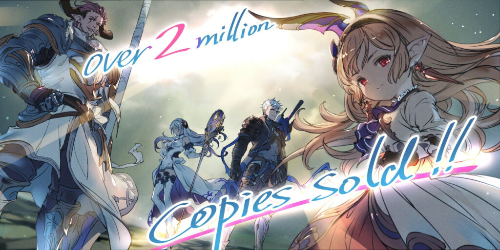 Granblue fantasy relink atteint 2 millions de ventes