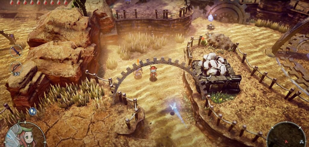 The adventures of elliot : un a-rpg en hd-2d par square enix
