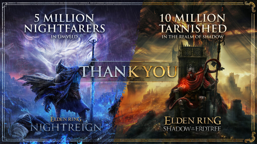Les chiffres de vente d'elden ring en pleine expansion