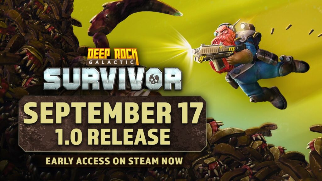 Deep rock galactic survivor et kill the brickman disponibles sur game pass Deep rock galactic survivor et kill the brickman disponibles sur game pass