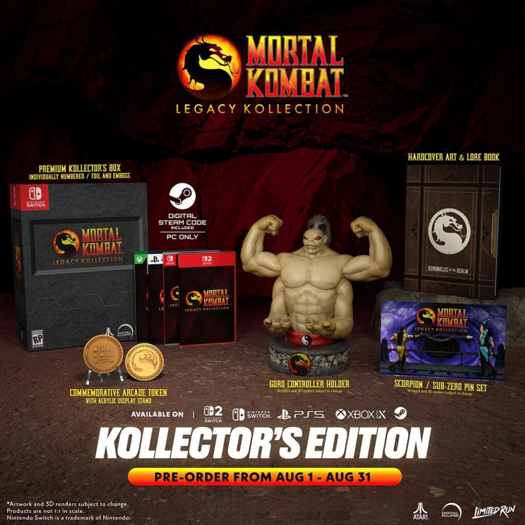 Mortal kombat legacy kollection disponible en version physique