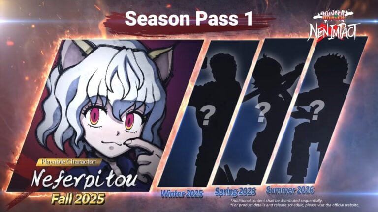Hunter x Hunter NxI : révélations sur le Season Pass 1