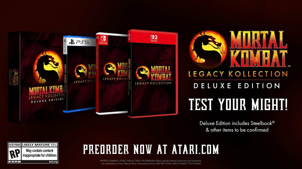 Mortal kombat legacy kollection disponible en version physique