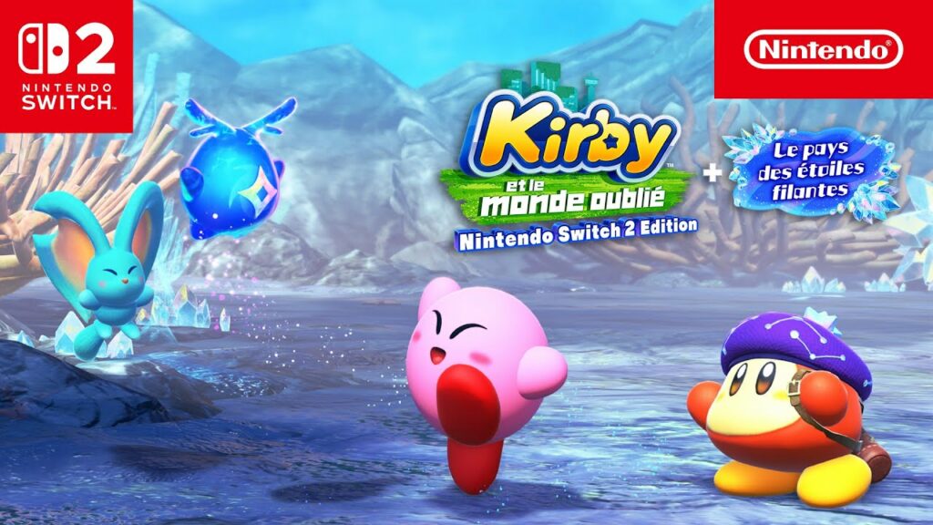 Kirby et le monde oublié : remaster sur switch 2 avec extension