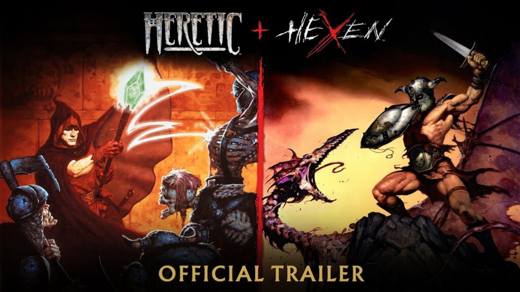 Remasterisation de hexen et heretic disponible sur tous les supports