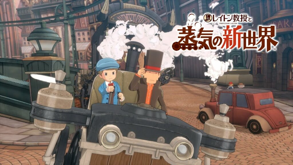 Professor layton and the new world of steam prévu pour 2026