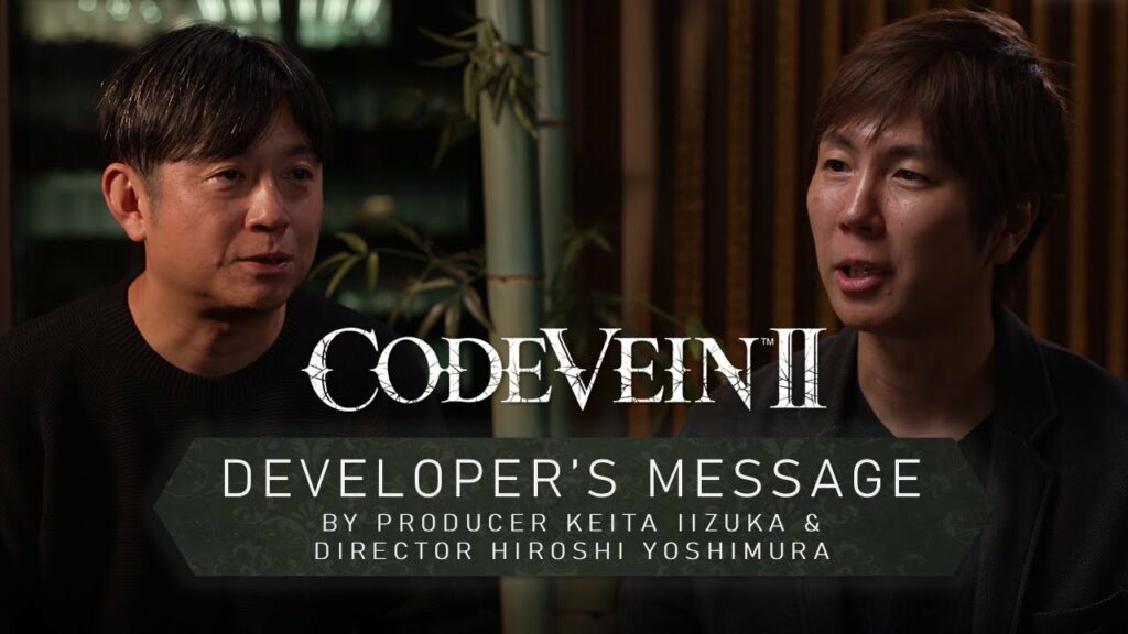 Code vein ii annonce une date de sortie et des éditions variées