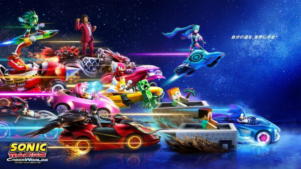 Sonic racing : crossworlds obtient une démo jouable