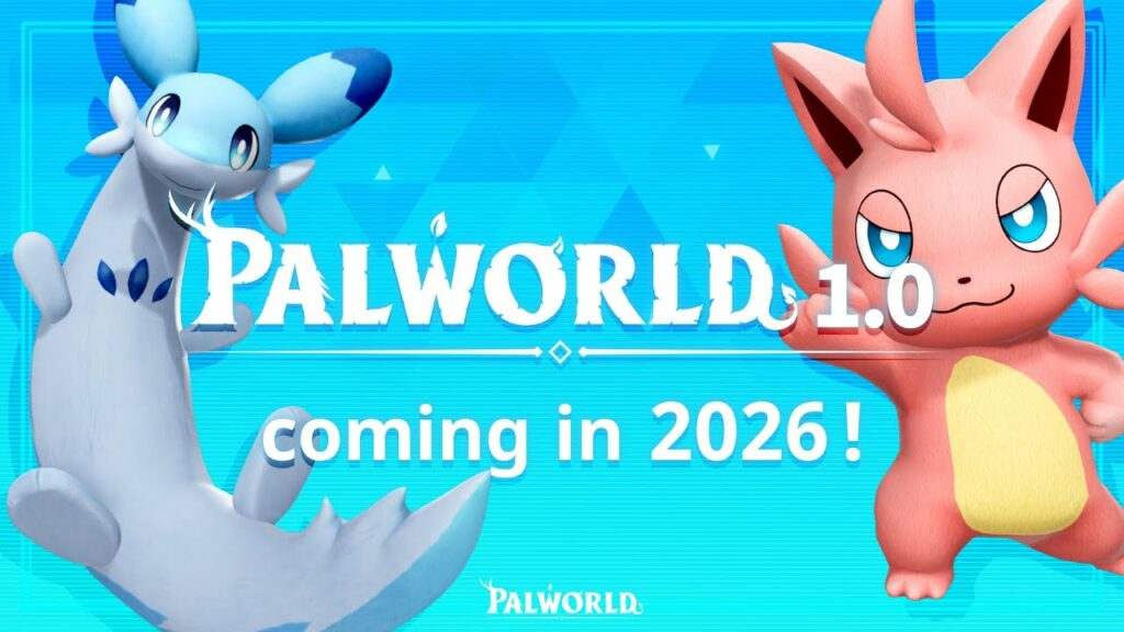 Palworld se prépare pour sa version 1.0 en 2026