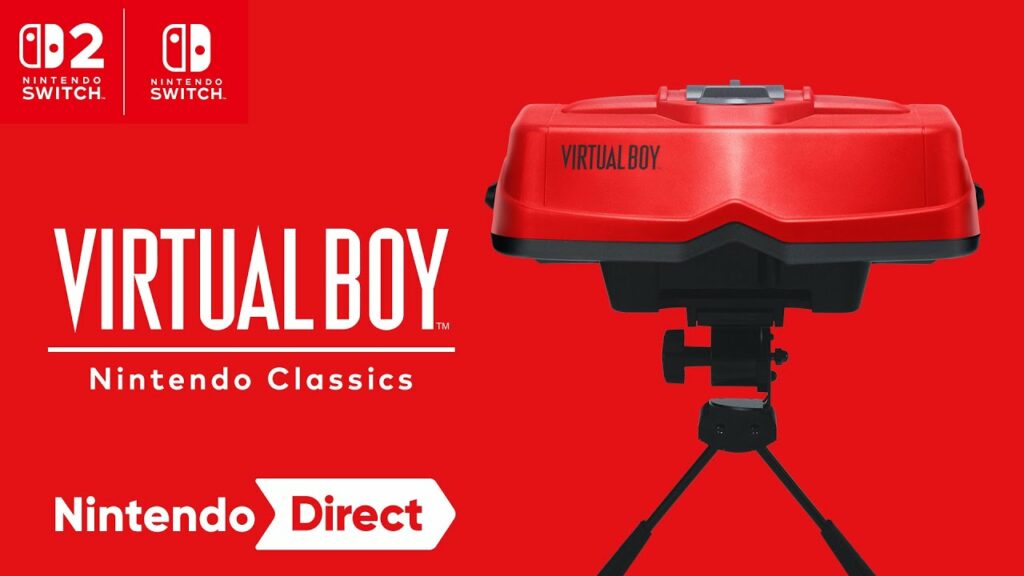 Le virtual boy fait son retour sur switch 2 en 2026 Le virtual boy fait son retour sur switch 2 en 2026