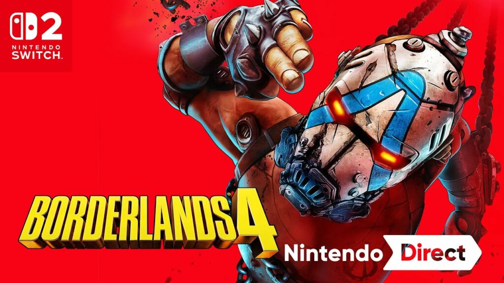 Borderlands 4 reporté sur nintendo switch 2