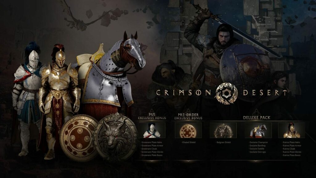 Crimson desert : date de sortie et bonus dévoilés