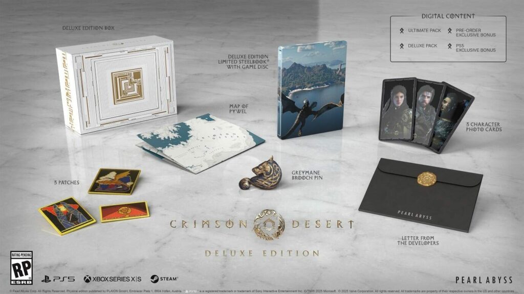 Crimson desert : date de sortie et bonus dévoilés
