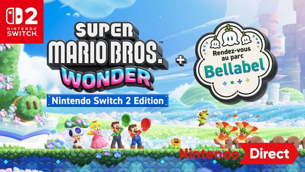 Mario fête ses 40 ans avec tennis et mario wonder Mario fête ses 40 ans avec tennis et mario wonder