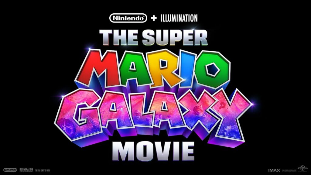 Retour de super mario galaxy 1+2 et nouveau film en 2026