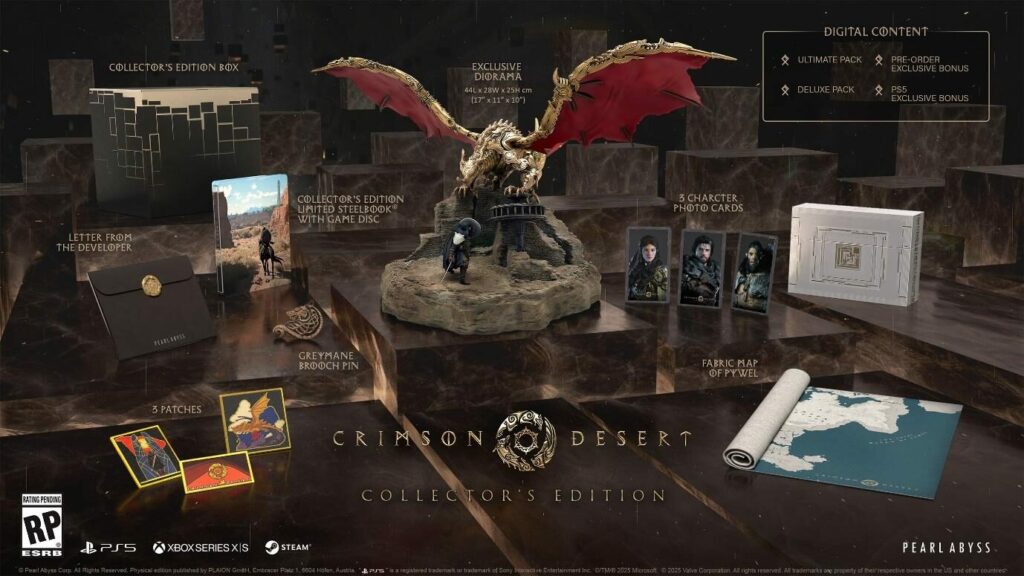Crimson desert : date de sortie et bonus dévoilés