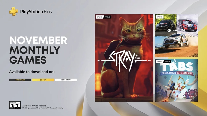 Stray arrive dans le ps plus essential de novembre