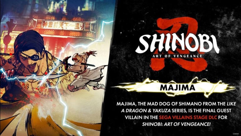 Shinobi aov présente goro majima comme dernier boss dlc
