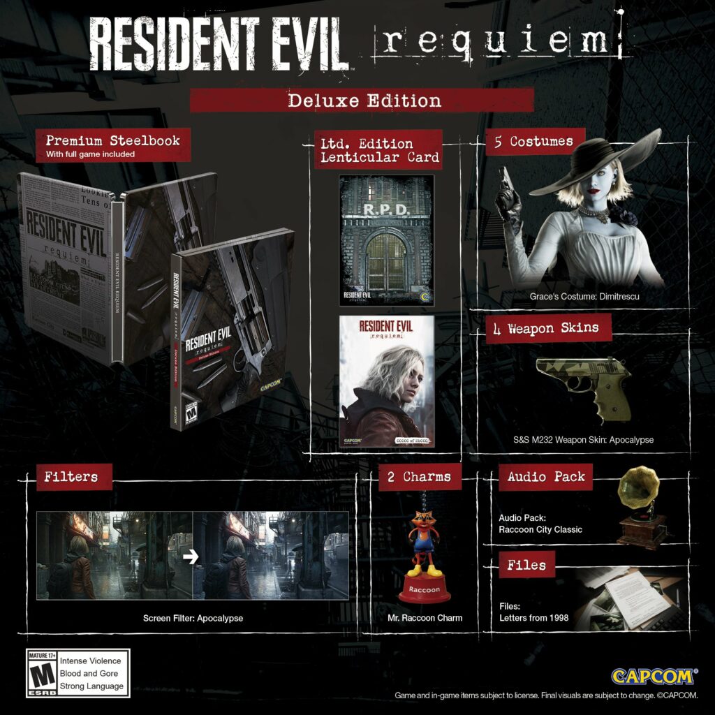 Resident evil requiem : nouvelles éditions et leak confirmé Resident evil requiem : nouvelles éditions et leak confirmé